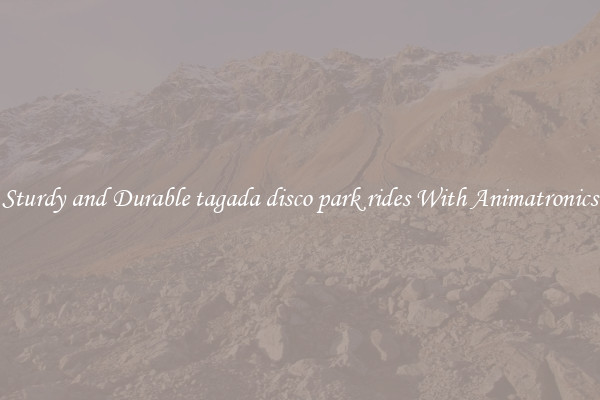 Sturdy and Durable tagada disco park rides With Animatronics