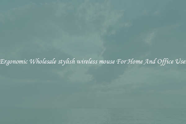 Ergonomic Wholesale stylish wireless mouse For Home And Office Use.
