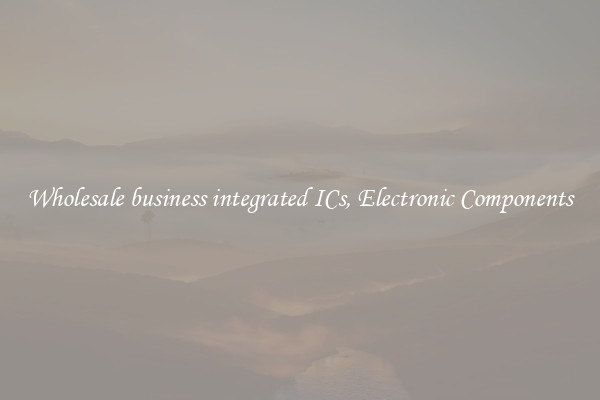 Wholesale business integrated ICs, Electronic Components